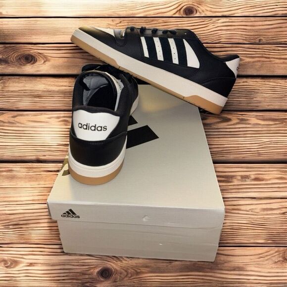 Adidas Turnaround Black White Brown IH7963 Shoe Sneaker Trainer M12 - Picture 5 of 7